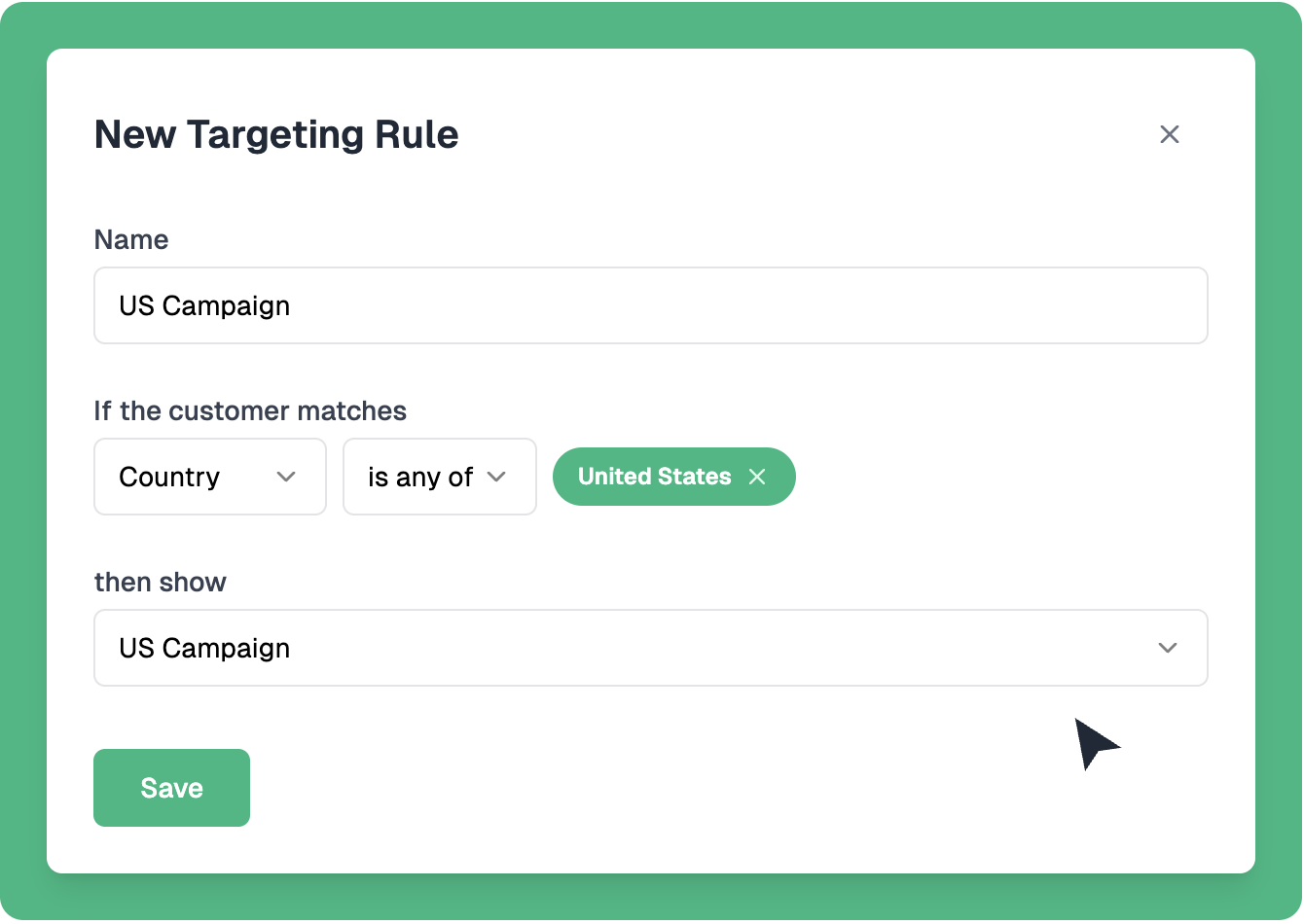 Introducing Targeting